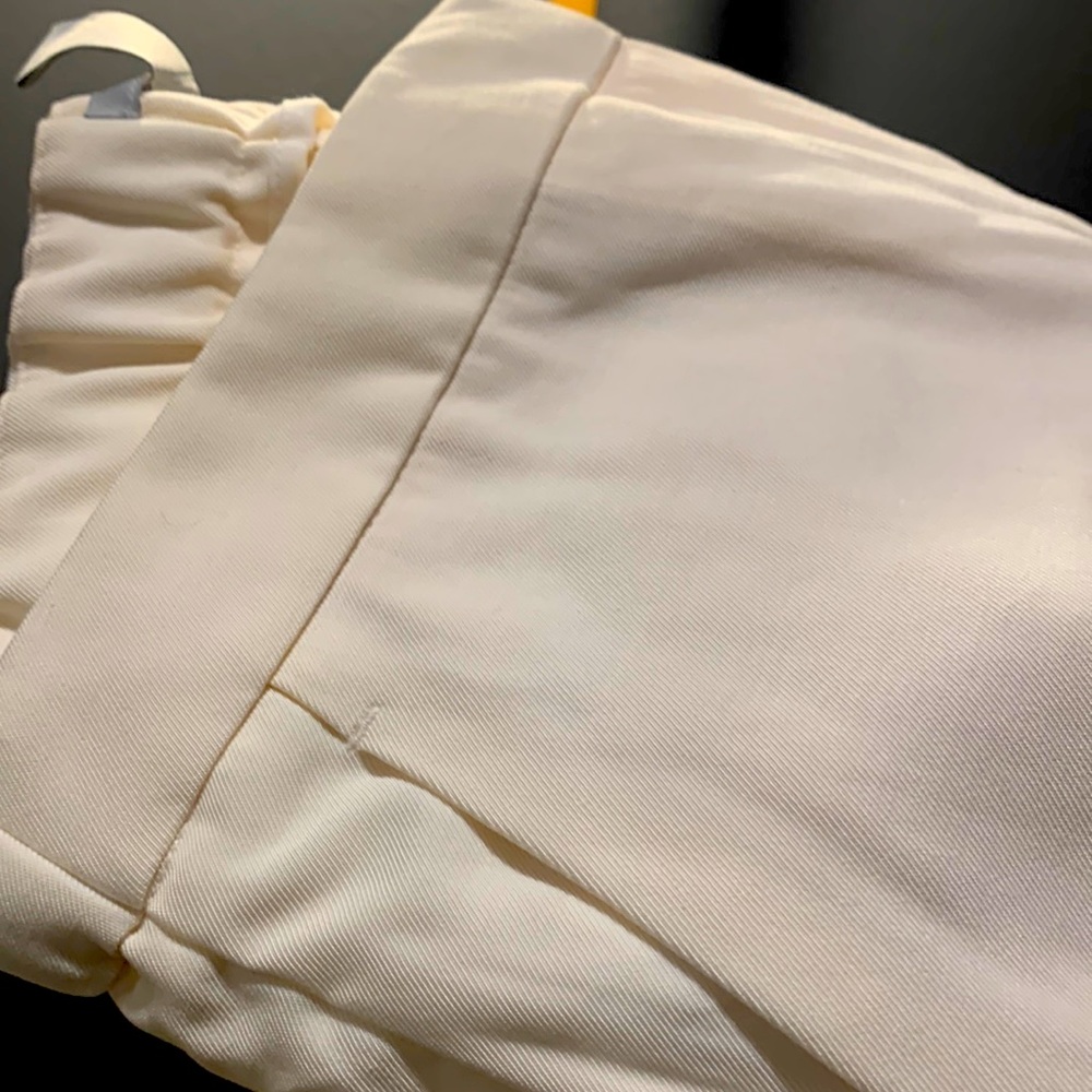 Qty 2 - Off-white cream pants H&M HM